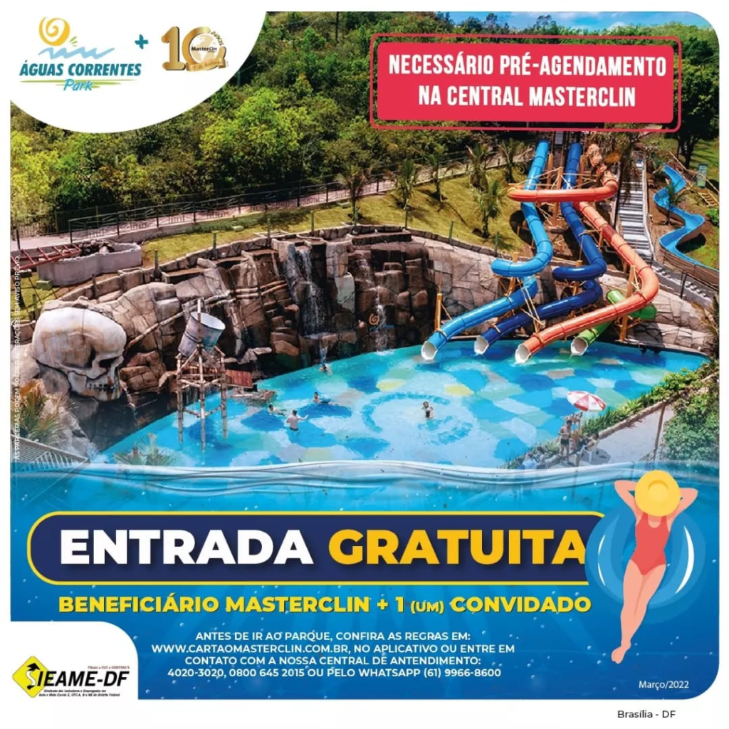 Compre seu ingresso antecipado em - Aguas Correntes Park